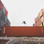 jumping-above-container